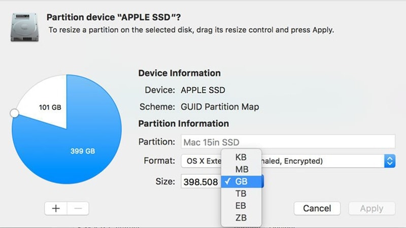 format a hard drive for mac high sierra